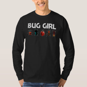 Cool Bug For Girls Kids Bug Hunter Animal Insect T-Shirt