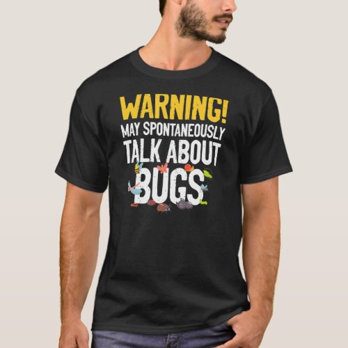 Cool Bug For Men Women Insect Lady Bug Lover Moth  T_Shirt
