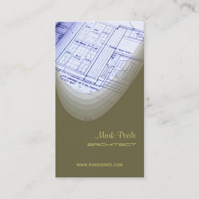 Cool Builders, architects business cards (Front)