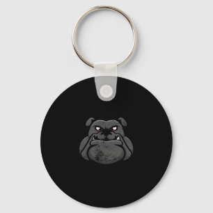 Cool Bulldog Dog Lover Gifts Idea Keychain