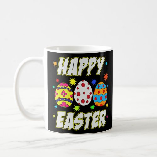 Cool Bunny Mommies Happy Easter Rabbit Jump Eggs E Coffee Mug