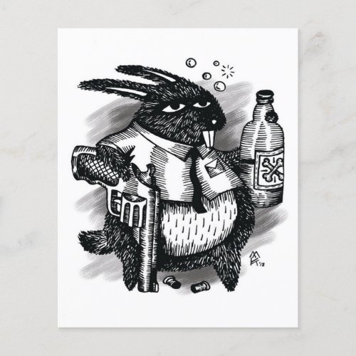 Cool Bunny Painting  Bunny Rabbit Lover Gift Flyer