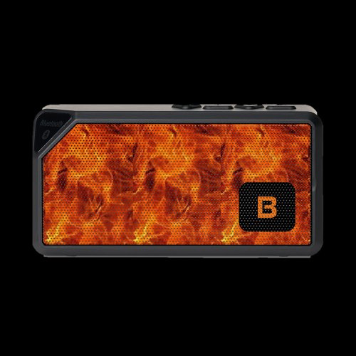 Cool Burning Flames  Bluetooth Speaker