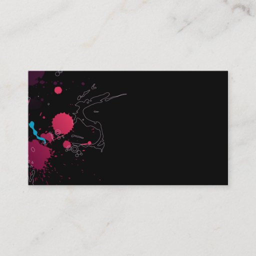 Customizable cool business card