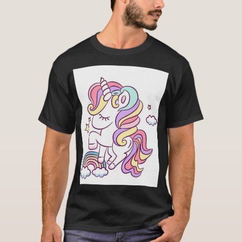 Cool but strong Man like Horse T_Shirt