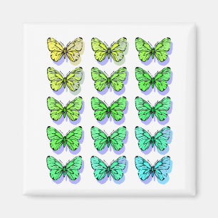 Cool Butterflies Magnet