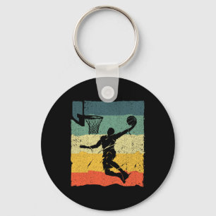 Cool Bysketbyll Art For Men Women Vintage Bysketby Keychain