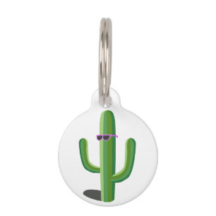 Cool Cacti Pet ID Tag