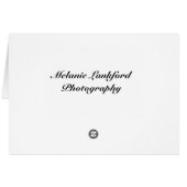 Cool, Calm and Relaxed Dog Cards (Back Horizontal)
