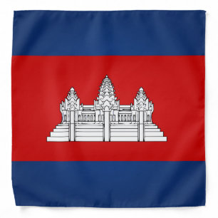 Cool Cambodia Flag Fashion Bandana