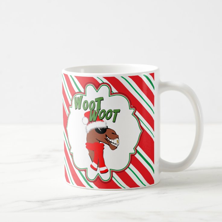 Cool Camel Woot Woot Hump Day Christmas Mug | Zazzle