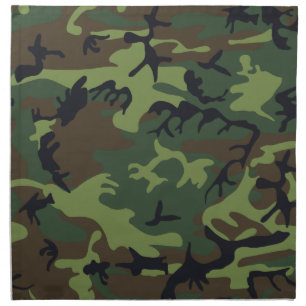 cool camouflage image effect cloth napkin