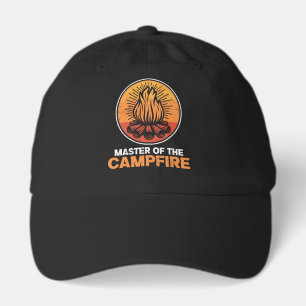 Cool Campfire master word art Hat