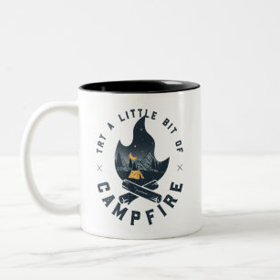 Mama Bear Rustic Camp fire Coffee Mug