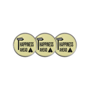 Cool Camping Golf Ball Marker