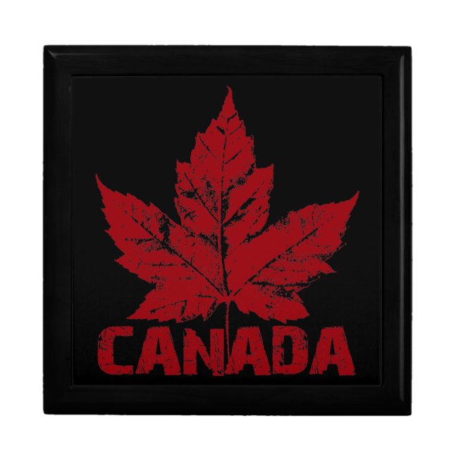 Cool Canada Box Canada Souvenir Jewelry Canada Box (Front)
