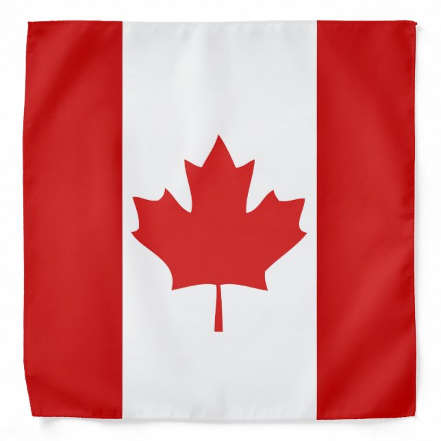 Cool Canada Flag Fashion Bandana (Front)