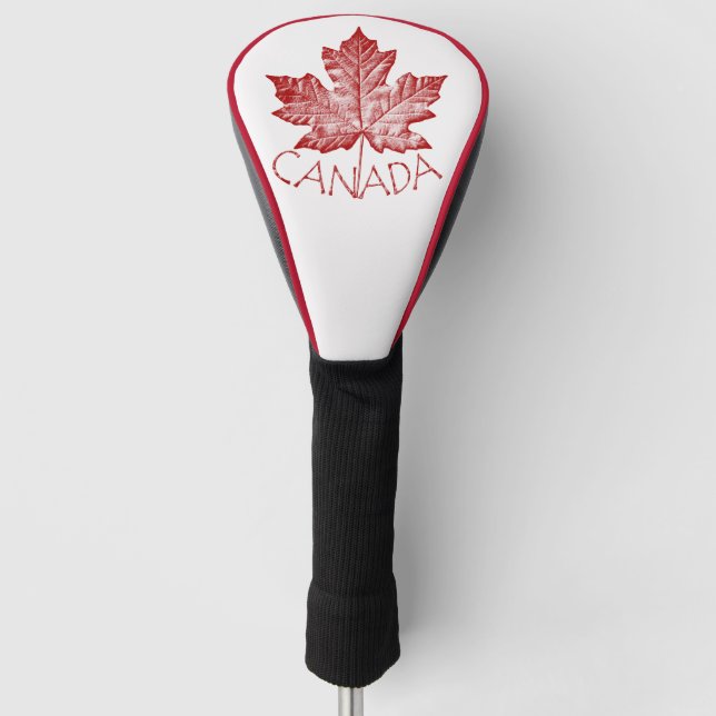 Cool Canada Golf Vintage Canada Driver Cover (Front)