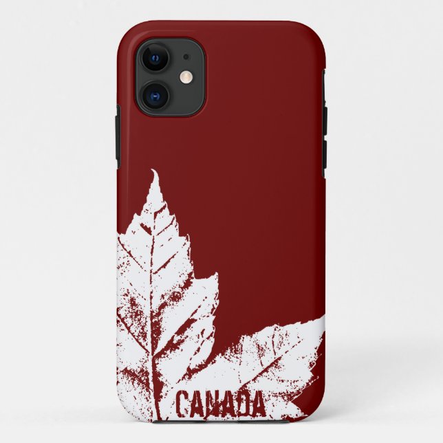 Cool Canada IPhone Case Canada Maple Leaf Cases (Back)