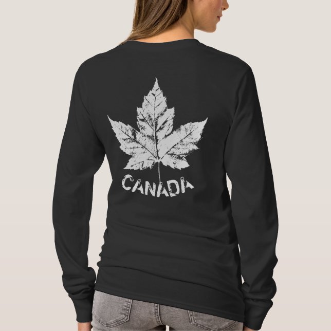 Cool Canada Shirt  Personalized Canada Shirts (Back)