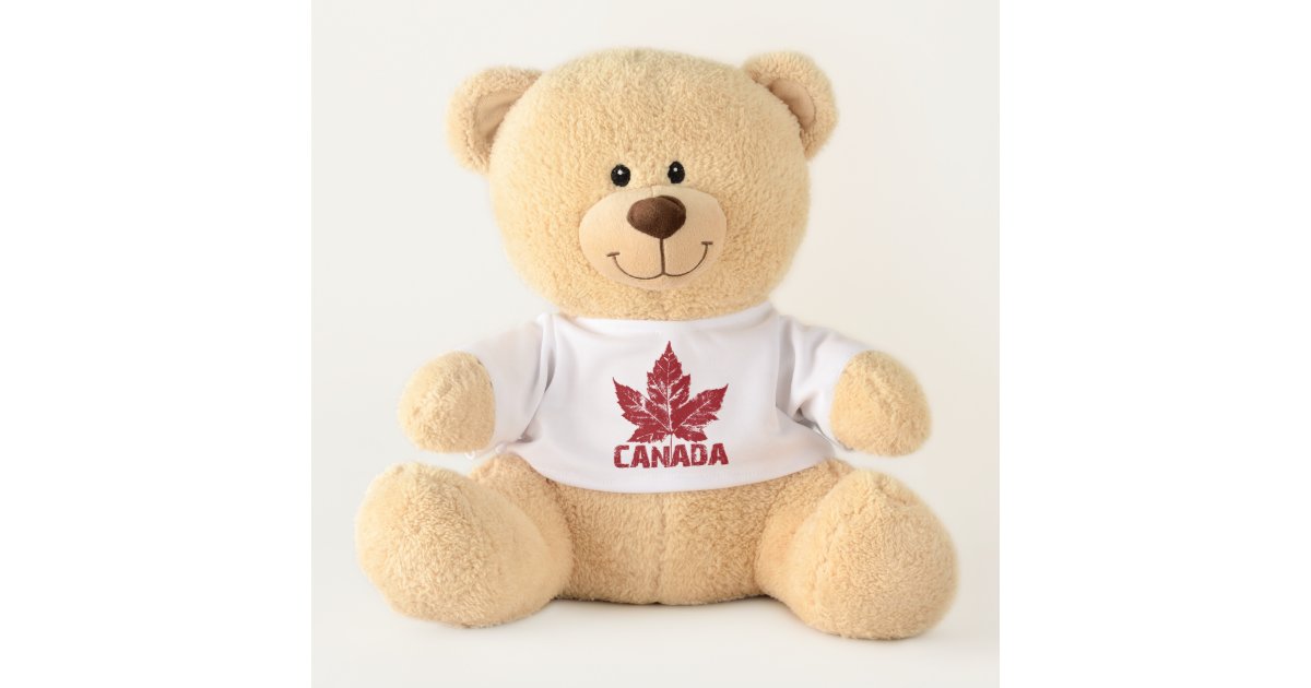 Cool Canada Souvenir Teddy Bears | Zazzle