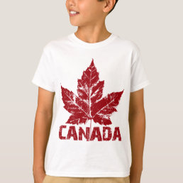 Cool Canada T-shirt Kid&#39;s Retro Canada Souvenir