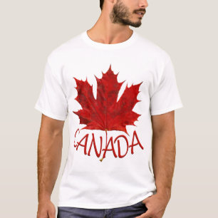 Cool Canada T-shirt Retro Maple Leaf Souvenir