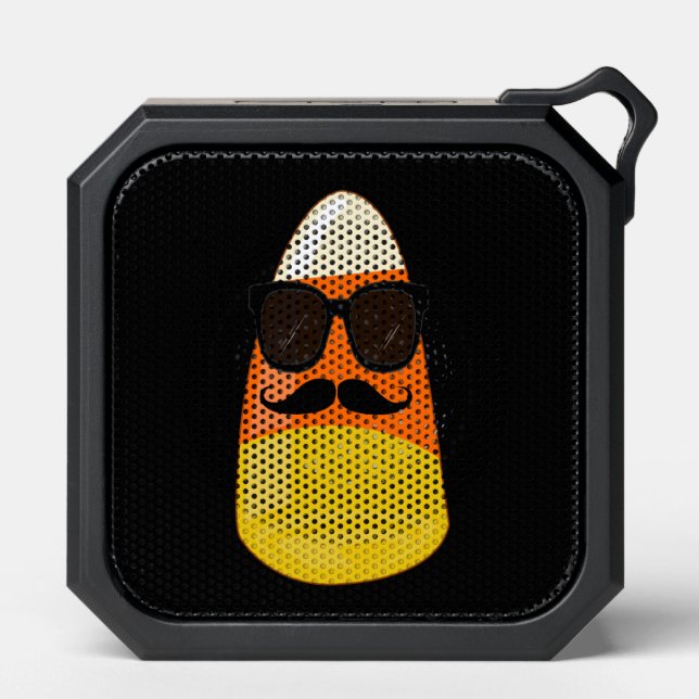 Cool Candy Corn Bluetooth Speaker (Front)
