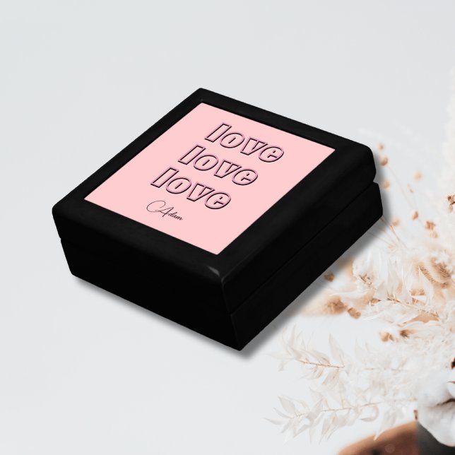 Cool Candy Pink Clean 3 x Love | Pastel Rose Gift Box (Creator Uploaded)