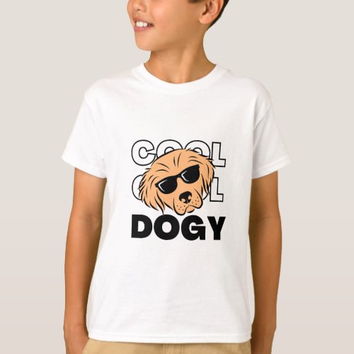 Cool Canine Crew Neck T_Shirt