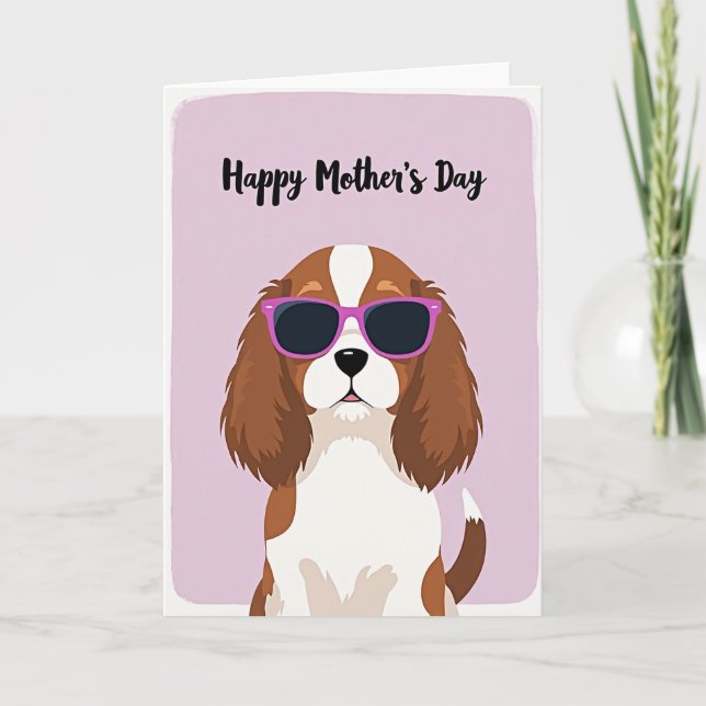 Cool Canine Mother S Day Card (Front)