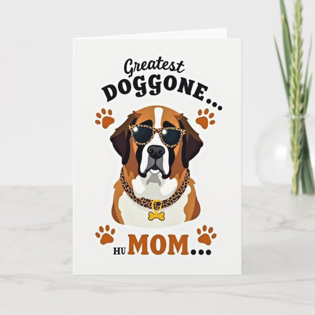 Cool Canine Mums Day Card (Front)