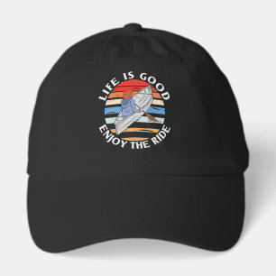 Cool Canoeing lovers word art Hat