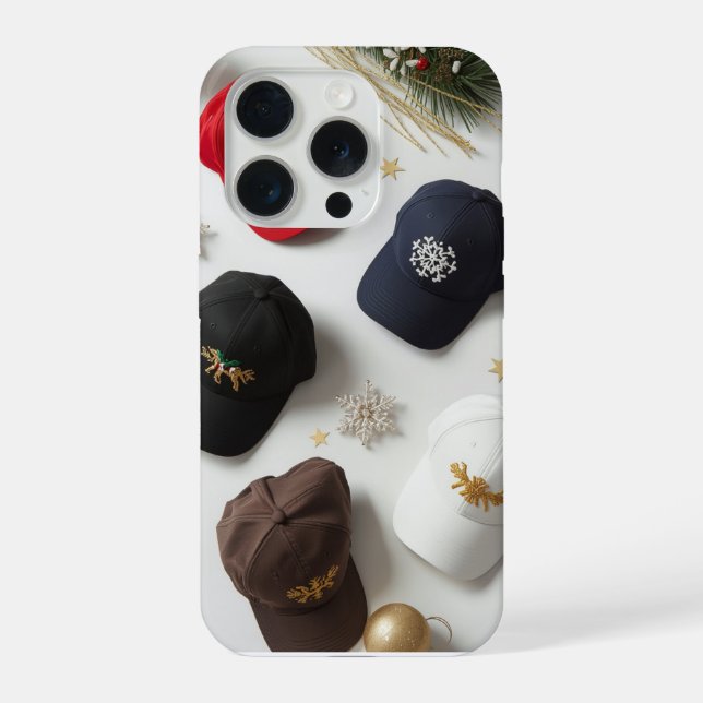 Cool Caps iPhone Case (Back)