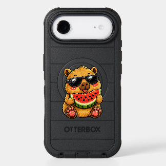 Cool Capybara Watermelon Summer iPhone 17 Air Case