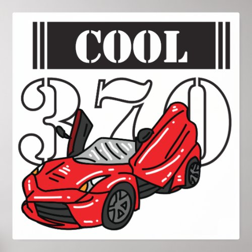 Cool car 370 design foil prints