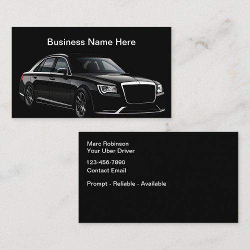 Cool Car Wash Simple Customer Rewards Business Card