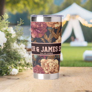 Cool Carnation Travel Mugs For Simple Wedding Insulated Tumbler