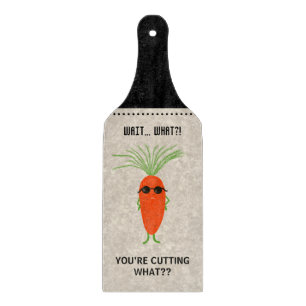 Cool Carrot Collection Cutting Board