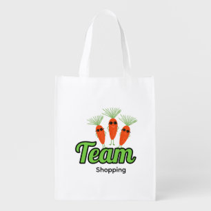 Cool Carrot Collection Grocery Bag