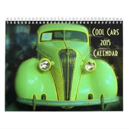 Cool Cars 2015 Calendar