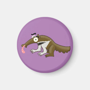 Cool Cartoon Anteater Magnet