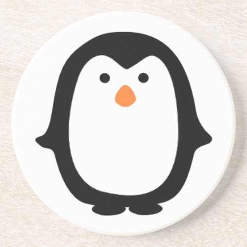 Cool Cartoon Penguin Coaster