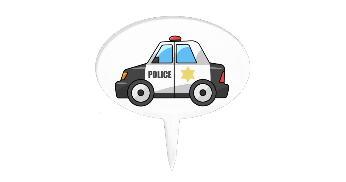 police car cartoon