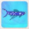 cool cartoon shark coaster