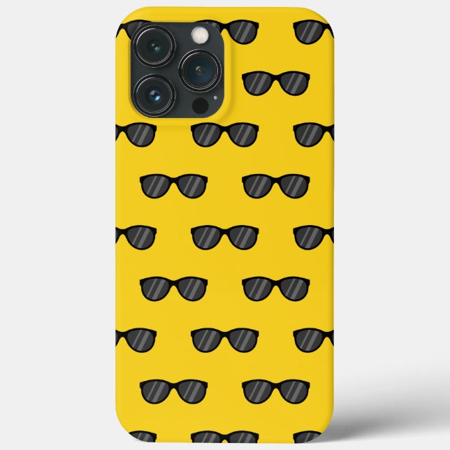 Cool Cartoon Sunglasses Case-Mate iPhone Case (Back)