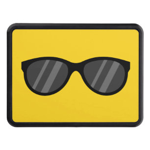 Cool Cartoon Sunglasses Hitch Cover