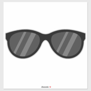 Cool Cartoon Sunglasses Sticker