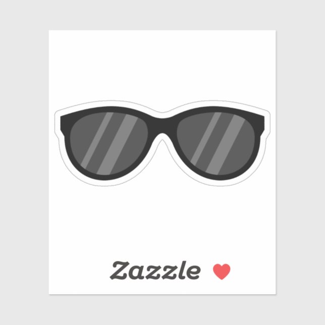 Cool Cartoon Sunglasses Sticker (Sheet)