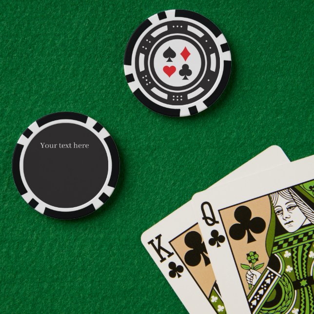 Cool Casino lovers add text  Poker Chips (Poker Table (Double))